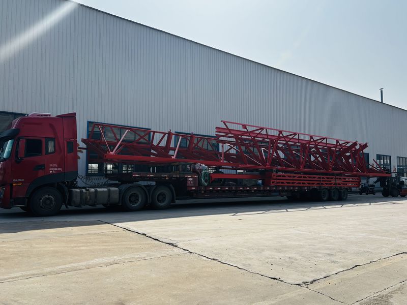 全花架電動葫蘆門式起重機 MH10t-32m 制作完成  裝車發(fā)出